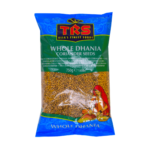 TRS WHOLE DHANIA CORIANDER SEEDS 750G - TRS