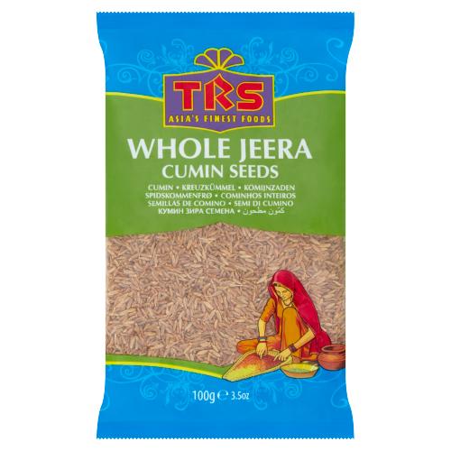 TRS WHOLE JEERA CUMIN SEEDS - 100G - TRS