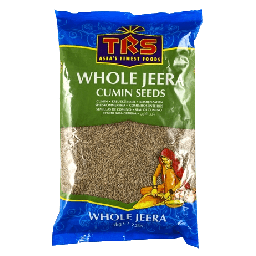 TRS WHOLE JEERA CUMIN SEEDS - 1KG - TRS