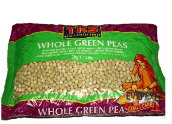 TRS WHOLE PEAS GREEN PEAS - 2KG - TRS