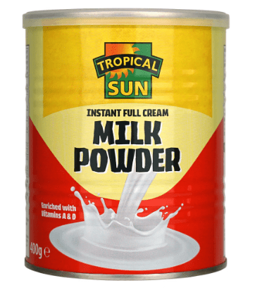 TS MILK POWDER FULL CREAM - 400G - TROPICAL SUN