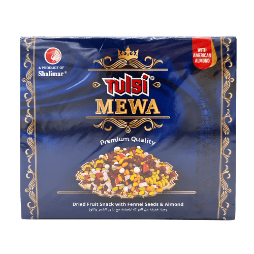 TULSI MEWA DRIED FRUIT SNACK WITH FENNEL SEEDS & ALMOND - 24PIECES - TULSI