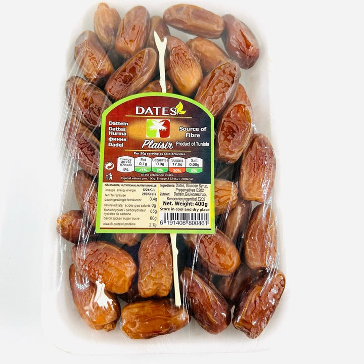 TUNISIAN DEGLET NOUR PLAISIR DATES - 400G - Branded