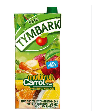 TYMBARK MULTIFRUIT DRINK 67.6 OZ - 2L - TYMBARK