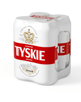 TYSKIE GRONIE 4 PACK - 500ML - TYSKIE