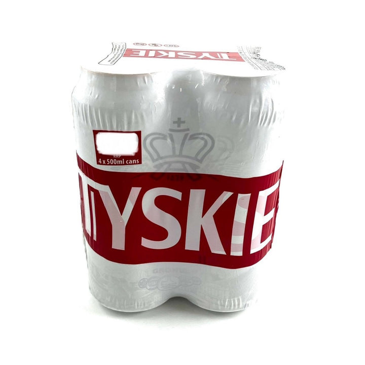 TYSKIE POLISH BEER 4PACK - 500ML - TYSKIE