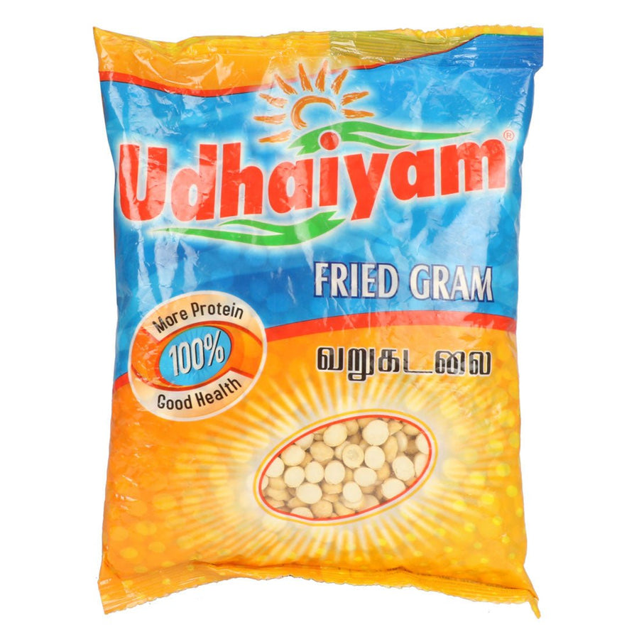 UDHAYAM ROASTED GRAM (POTTU KADALAI) - 500G - UDHAYAM