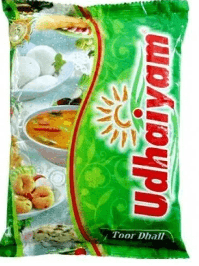 UDHAYAM TOOR DHALL 2KG - UDHAYAM