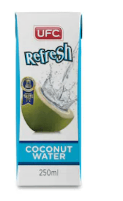 UFC REFRESH COCONUT WATER - 250ML - UFC