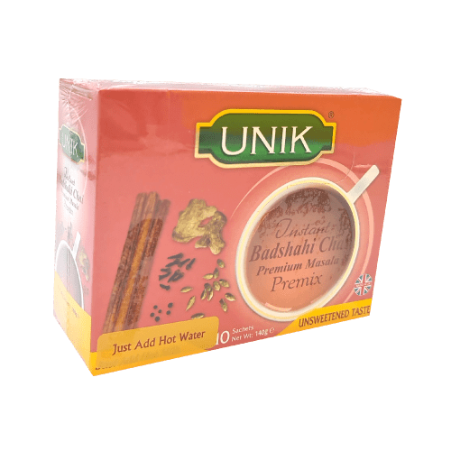 UNIK UNSWEETENED INSTANT BADSHAHI TEA - 140G - UNIK