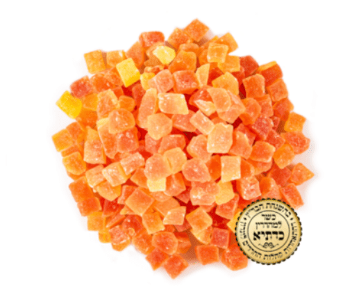 UTHRA DRIED PAPAYA CUBES(DEHYDRATED - 250G - UTHRA