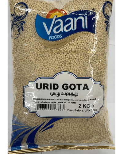 VAANI FOOD URID GOTA 2KG - Branded