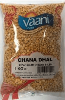 VAANI FOODS CHANA DHAL - 1KG - VAANI