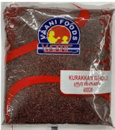 VAANI FOODS WHOLE KURAKKAN - 400G - VAANI