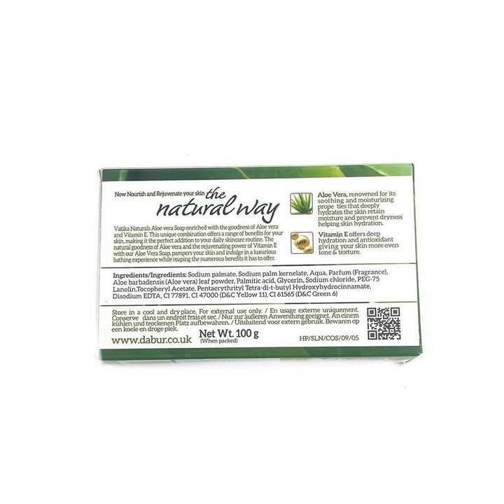 VATIKA NATURALS ALOE VERA NORISH &REJUVENATE - 100G - VATIKA