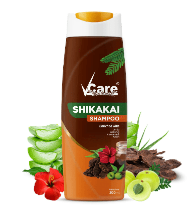 VCARE SHIKAKAI SHAMPOO - 200ML - VCARE