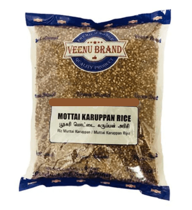 VEENU MOTTAKARUPAN RICE - 1KG - VEENU