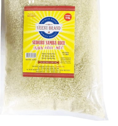 VEENU SUDURU SAMBA RICE - 1KG - VEENU