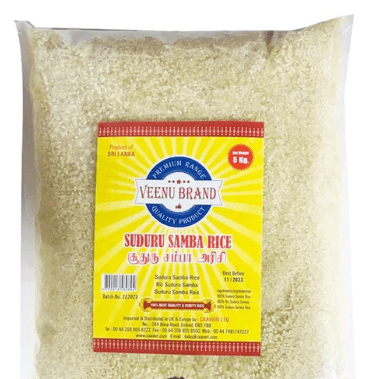 VEENU SUDURU SAMBA RICE - 5KG - VEENU