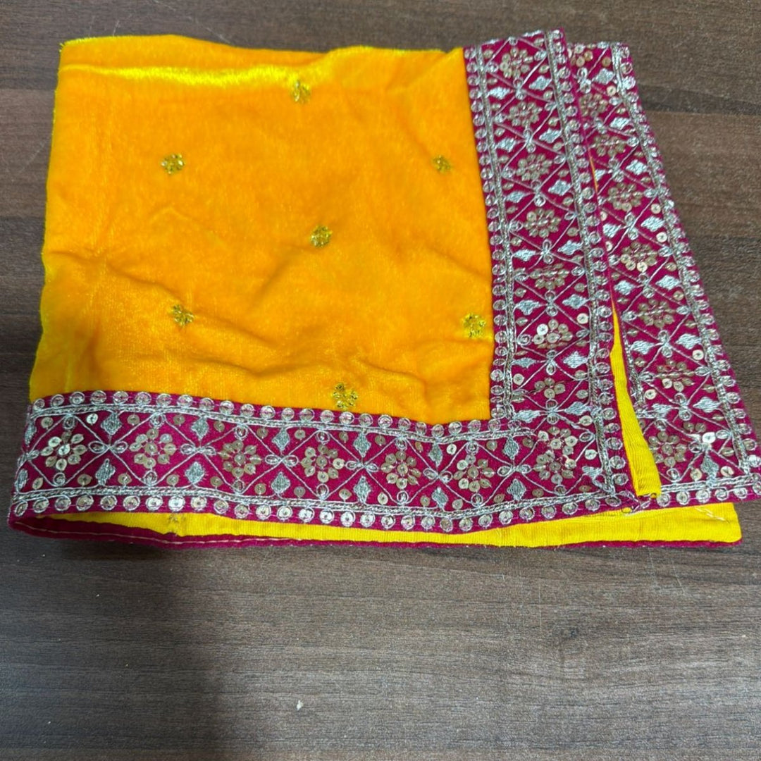 Velvet Designed Aasan - 21x21 - ALLI BHAVAN