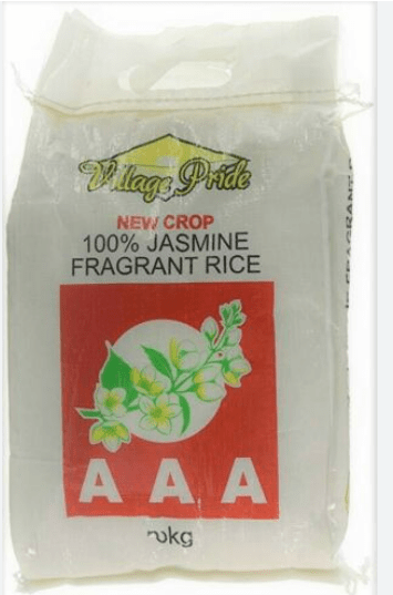 VILLAGE PRIDE JASMINE RICE - 5KG - VILLAGE PRIDE