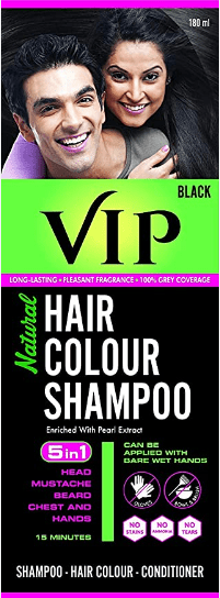 VIP BLACK SHAMPOO - 180ML - VIP