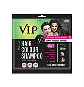 VIP HAIR COLOUR SHAMPOO 20ML - VIP