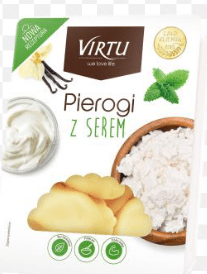 VIRTU PIEROGI Z SEREM - 400G - VIRTU