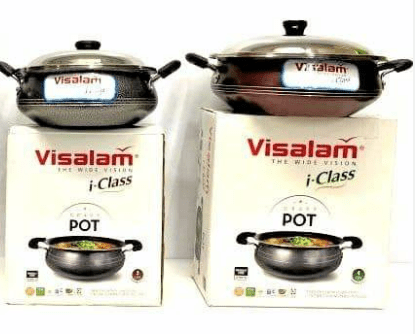 VISALAM I CLASS NON STICK GRAVY POT - 3L - VISALAM