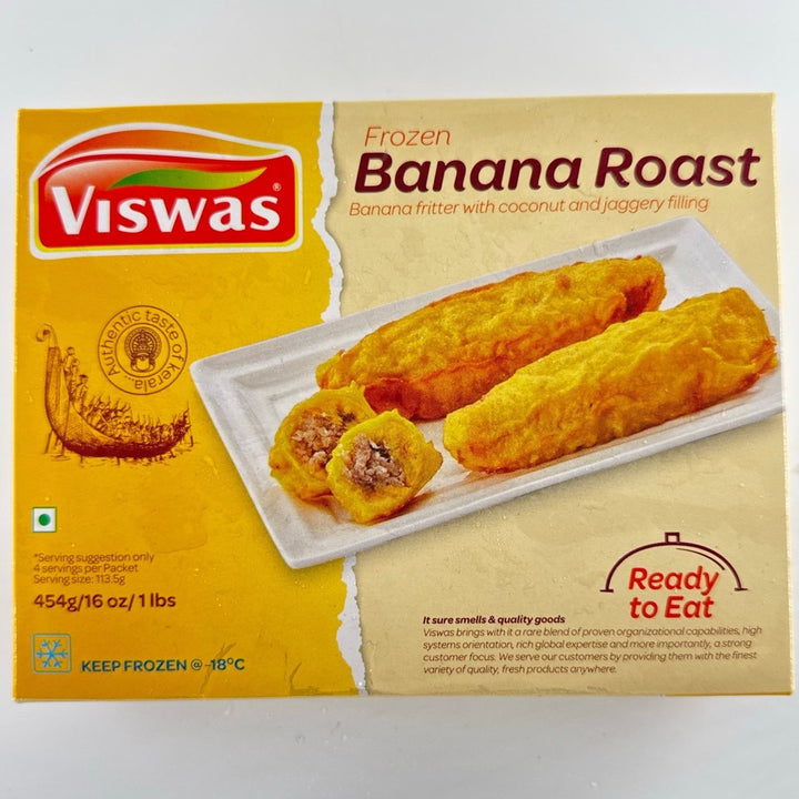 Viswas Frozen Banana Roast - 454g - VISWAS