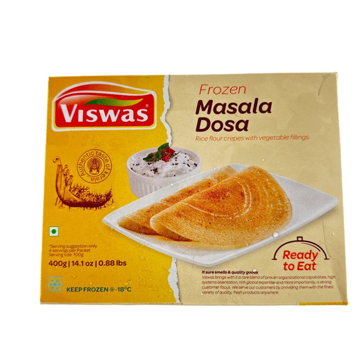 Viswas Frozen Masala Dosa Ready To Eat - 400g - VISWAS