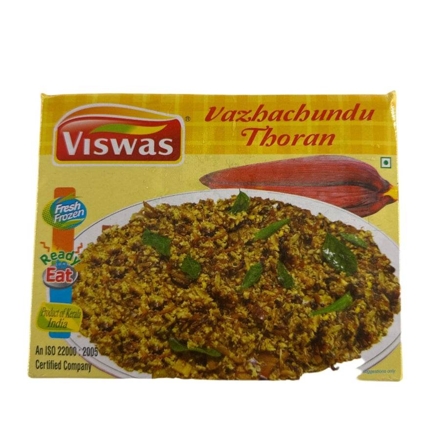 Viswas Frozen Vazhachundu Thoran (ready To Eat) - 350g - VISWAS