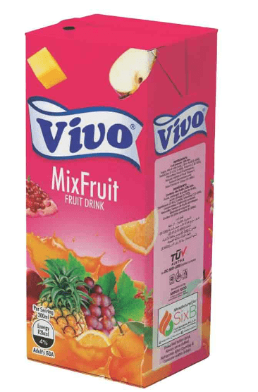 VIVO MIX FRUIT JUICE - 200ML - VIVO