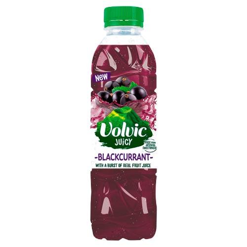 VOLVIC JUICED BLACKCURRANT - 500ML - VOLVIC