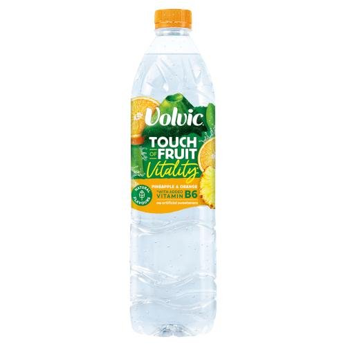 VOLVIC TOUCH OF FRUIT ORANGE & PINEAPPLE - 1.5L - VOLVIC