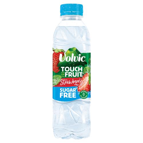 VOLVIC TOUCH OF FRUIT STILL STRAWBERRY NAS - 500ML - VOLVIC