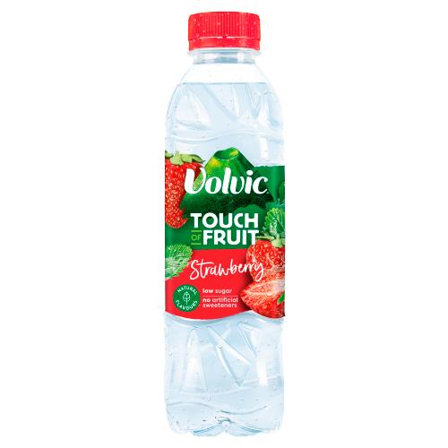 VOLVIC TOUCH OF FRUIT STRAWBERRY - 500ML - VOLVIC