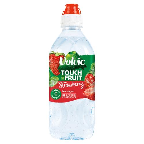 VOLVIC TOUCH OF FRUIT STRAWBERRY - 750ML - VOLVIC