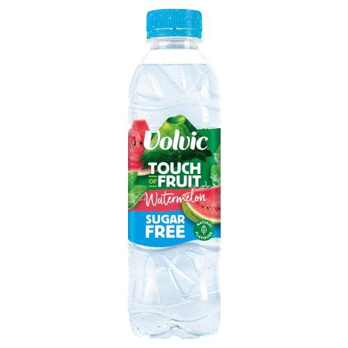 VOLVIC TOUCH OF FRUIT WATERMELON SUGAR - FREE - 500ML - VOLVIC