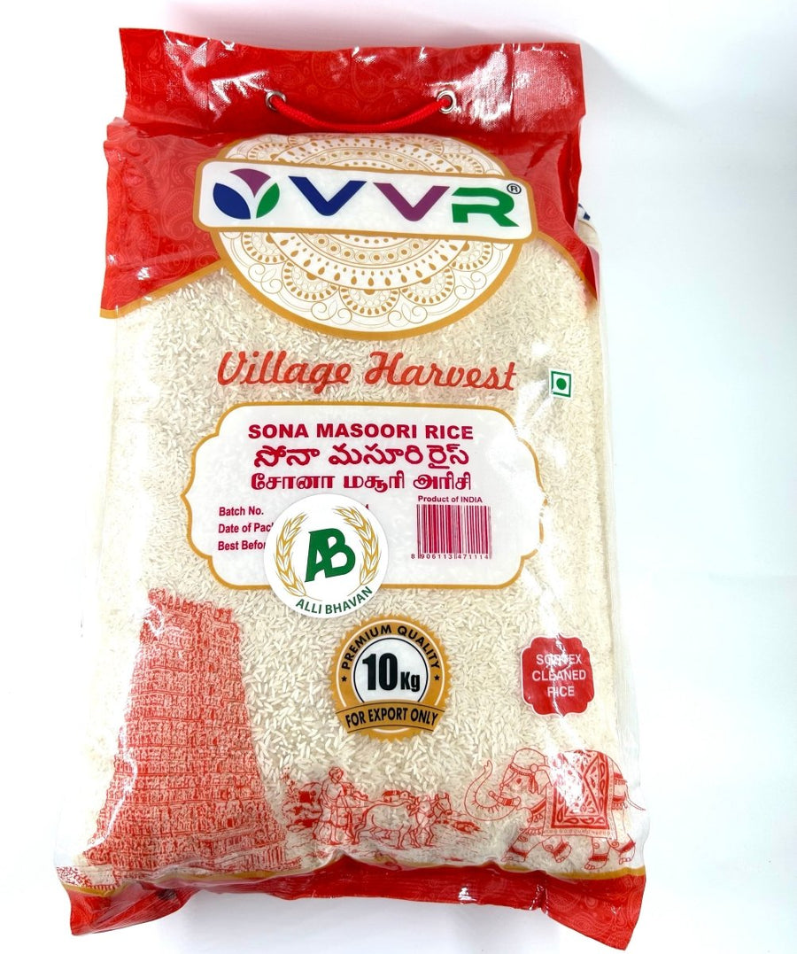 VVR VILLAGE HARVEST SONA MASOORI RICE - 10KG - VVR