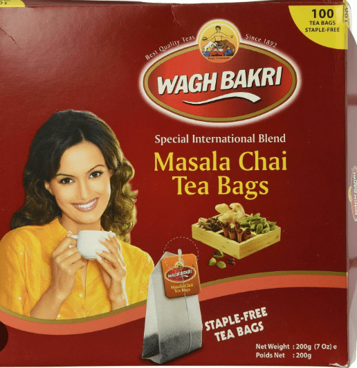 WAGH BAKRI MASALA CHAI TEA BAGS - 200G - WAGH BAKRI