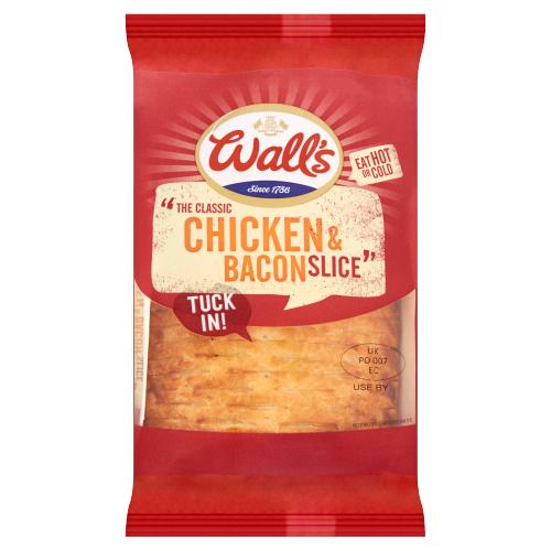 WALLS CHICKEN & BACON SLICE - 180G - WALLS