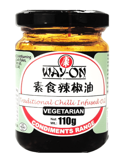 WAY - ON TRADITIONAL CHILLI INFUSED OIL - 110G - WAY - ON