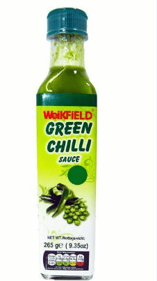 WEIKFIELD SAUCE GREEN CHILLI - 265G - WEIKFIELD