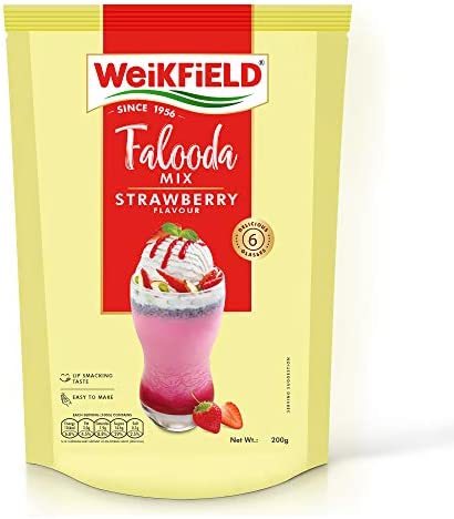 WEIKFIELD STRAWBERRY FALOODA MIX - 200G - WEIKFIELD