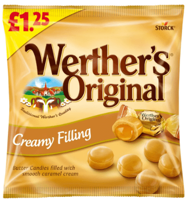 WERTHER'S ORIGINAL CREAMY FILLING - 110G - WERTHER'S