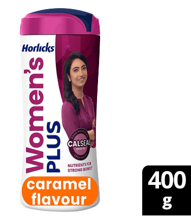 WOMEN'S HORLICKS CARAMEL FLAVOUR - 400G - HORLICKS