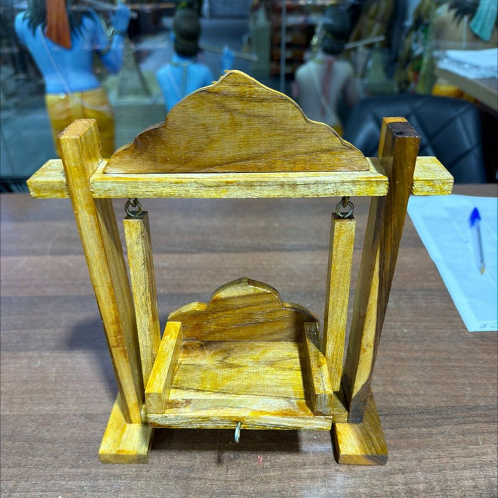 Wooden Plain Jhula Swing - No1 - ALLI BHAVAN