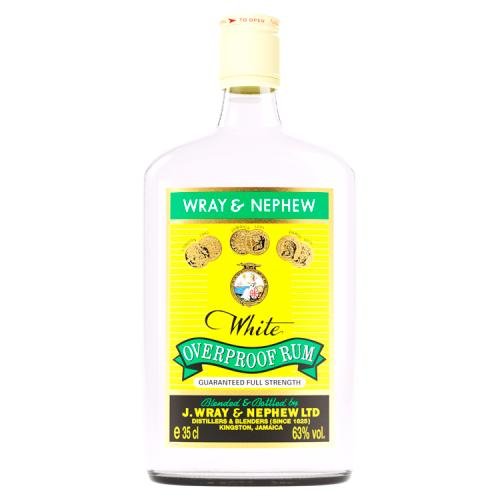 WRAY & NEPHEW WHITE OVERPROOF RUM - 35CL - WRAY & NEPHEW