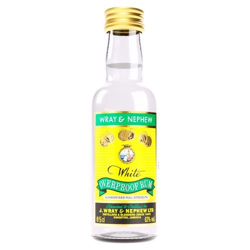 WRAY & NEPHEW WHITE OVERPROOF RUM - 5CL - WRAY & NEPHEW